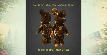 Workshop: Bear Brick - Paint Your Customise Design (2pm Sun)