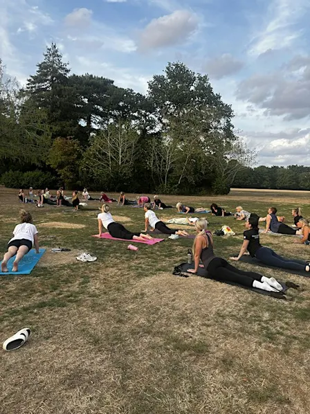 Yoga with live hand pan!