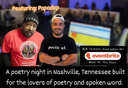 A Nashville Tennessee Poetry Night & Open Mic