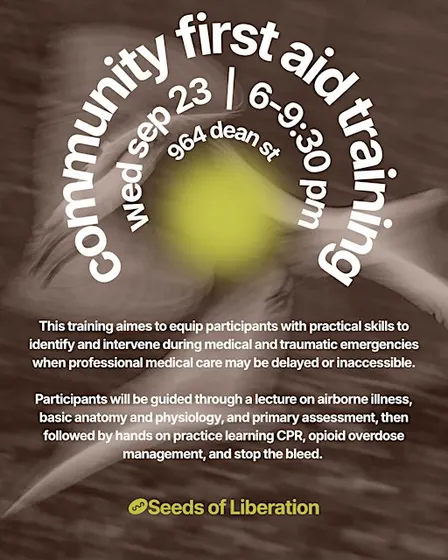 Community First Aid Training