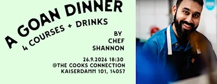 Goan Dinnner with Chef Shannon