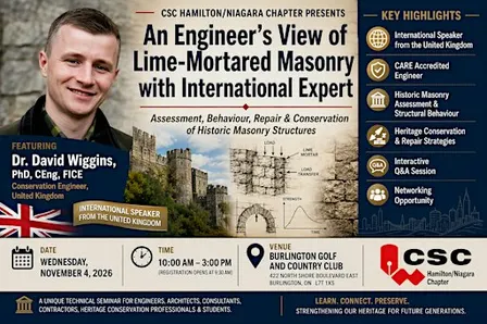 An Engineer's View of Lime-Mortared Masonry with International Expert