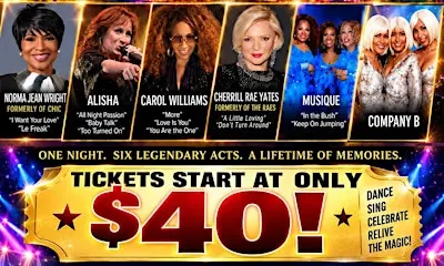 “The Music, The Memories, The Magic of the 70s And 80s Concert”