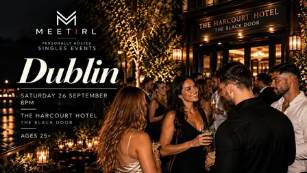 MeetIRL Dublin Singles Social Mixer | Ages over 25+ | The Harcourt Hotel