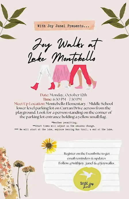Joy Walks at Lake Montebello