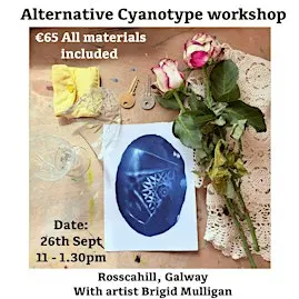 Alternative cyanotype workshop