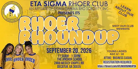 Eta Sigma Rhoer Club 2026 Rhoer Rhoundup