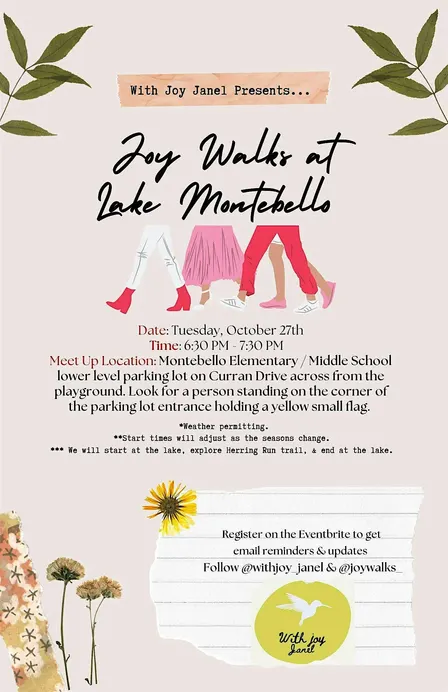Joy Walks at Lake Montebello
