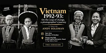TALK: Vietnam 1992-93 - On the cusp of change, a photographer's journey