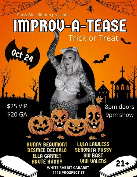 Improv-a-Tease: Trick or Treat