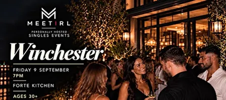 MeetIRL Winchester Singles Social Mixer | Ages over 30+ | Forte Kitchen
