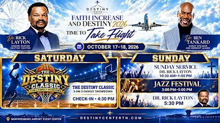 Faith Increase & Destiny 2026: Time to Take Flight