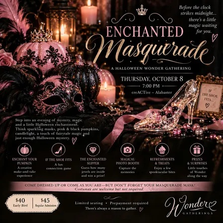 Enchanted Masquerade Halloween Party