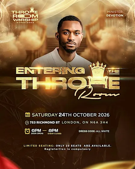 THRONE ROOM WORSHIP EXPERIENCE