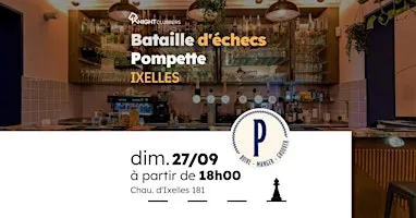 Rencontre d'échecs - Ixelles - Pompette