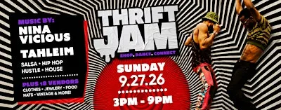 ThriftJam!! Music and dance Social with a vibrant shopping experience