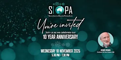 SIOPA 10-Year Celebration Event (Sydney)