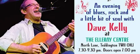 An evening with blues legend Dave Kelly