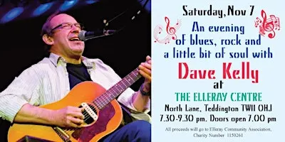 An evening with blues legend Dave Kelly