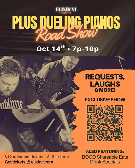 Plus Dueling Pianos on Tour @ Elixir VI