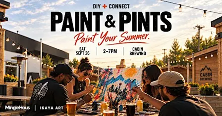 DIY + Connect: Paint & Pints