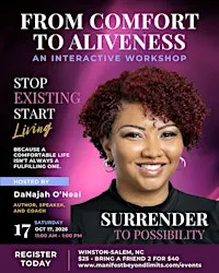 From Comfort to Aliveness: An Interactive Workshop