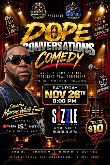 DOPE CONVERSATIONS & COMEDY