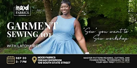 Garment Sewing 101: Sew Your First Garment