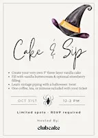 The Brass Bird x ClubCake - Cake & Sip