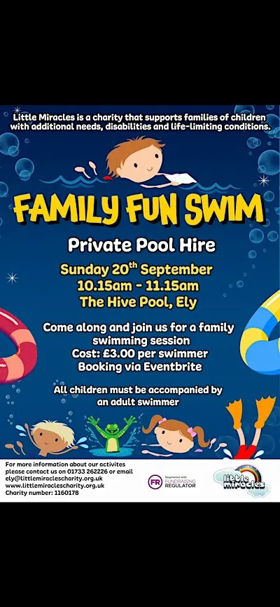 Swimming private hire