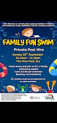 Swimming private hire