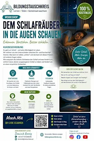 Dem Schlafräuber in die Augen schauen