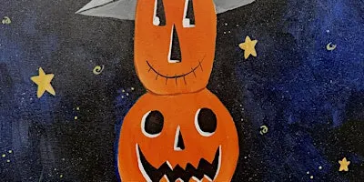 Haunted harvest Paint and Sip in Cypress! Halloween event!