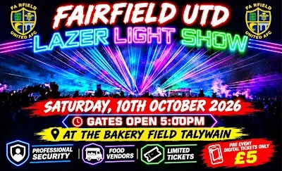 FAIRFIELD LASER SHOW