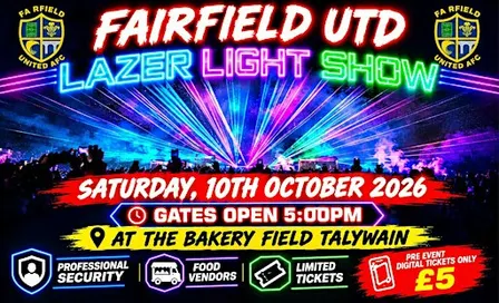 FAIRFIELD LASER SHOW