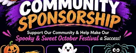 Spooky & Sweet October Festival Community Sponsor