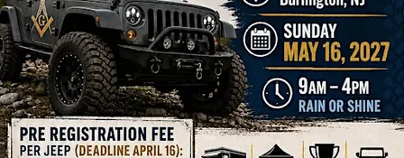 New Jersey Masonic Charity Jeep Event