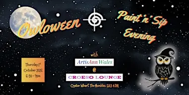 Owloween Paint and Sip Evening