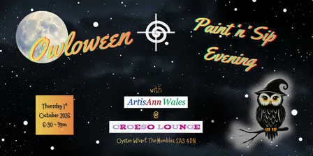Owloween Paint and Sip Evening