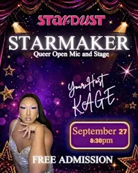 STARMAKER: Queer Open Mic and Stage
