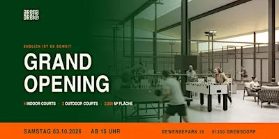 grand opening arenadrei