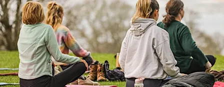 Outdoor Yoga at National Trust Trelissick