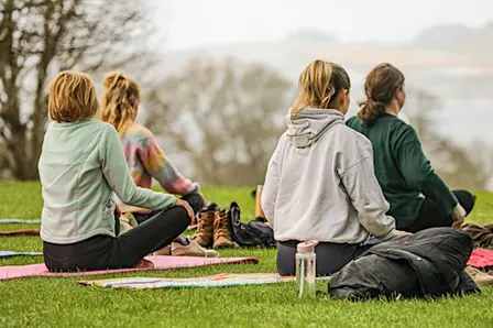 Outdoor Yoga at National Trust Trelissick