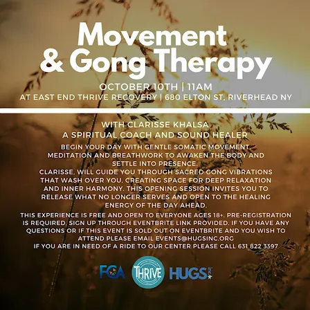 Movement + Gong Therapy