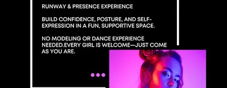 Confidence & Runway Workshop for Kids Ages 6–12