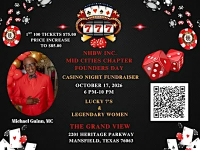 2026 Annual Founder’s Day: Casino Night Fundraiser