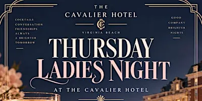 Thursday Night Ladies Night Dating Mixer Cavlaiir hotel