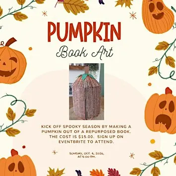 Pumpkin Book Art