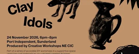 Clay Idols Workshop in Sunderland