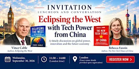 Eclipsing the West with China Tech